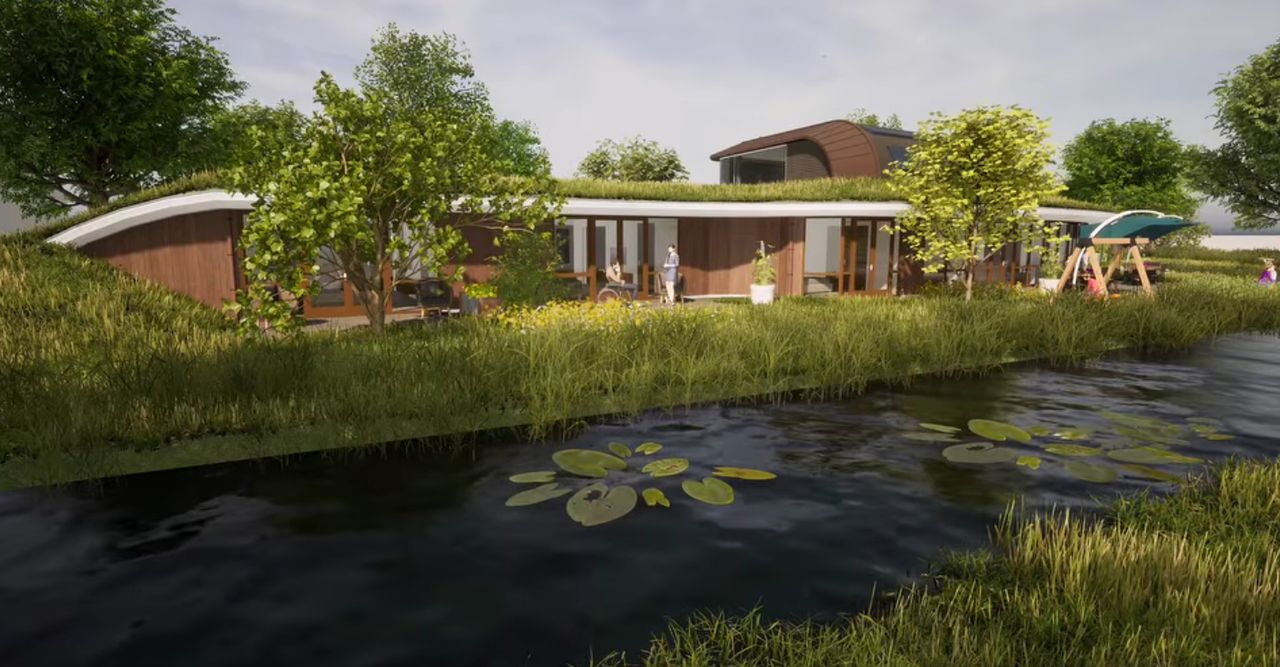 Een impressie van het hospice in Sleeuwijk (foto: Hospice Altena).