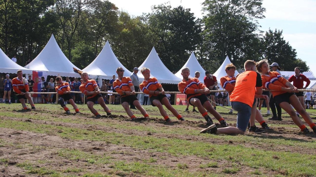 De mixed ploeg doet mee aan The World Games.