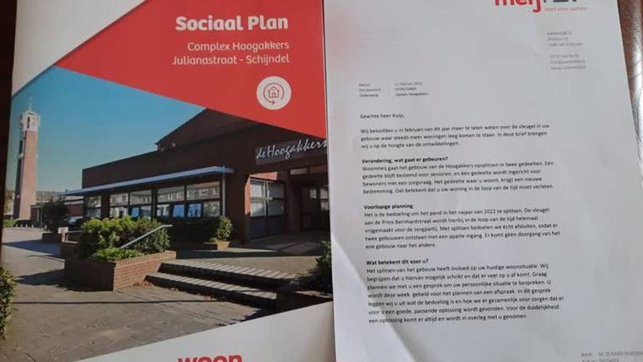 Deze brief kreeg Piet in de bus.