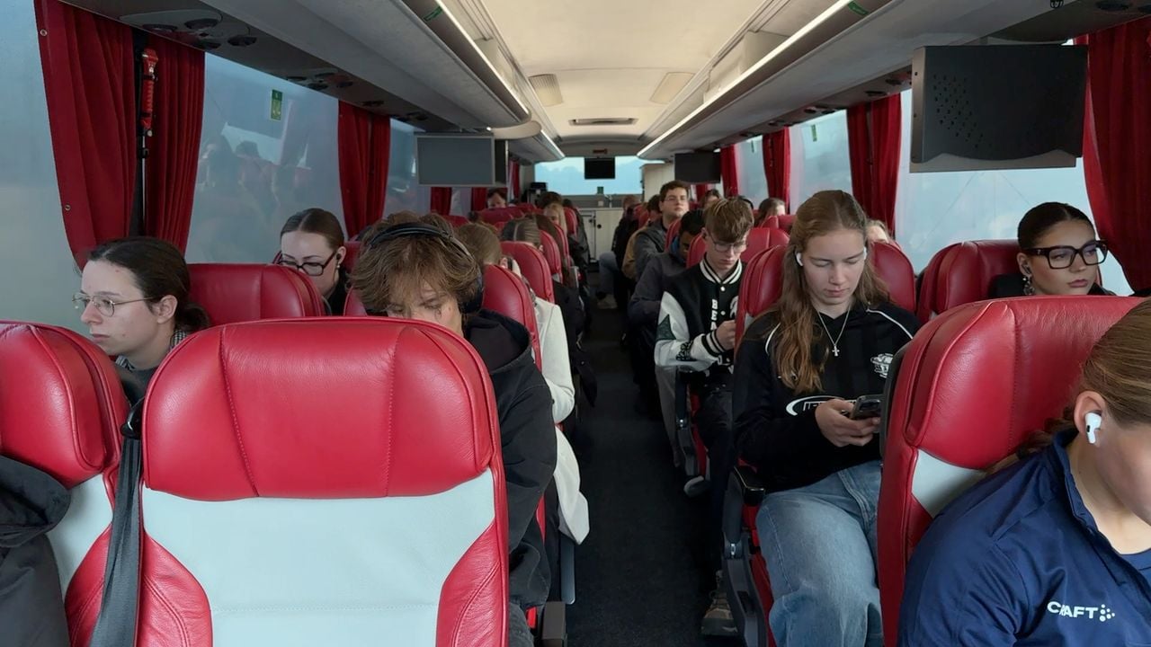 De PSV-bus (foto: Jos Verkuijlen)