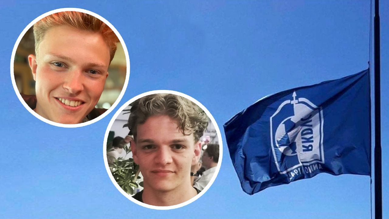 Pepijn en Matt voetbalden bij RKDVC Drunen