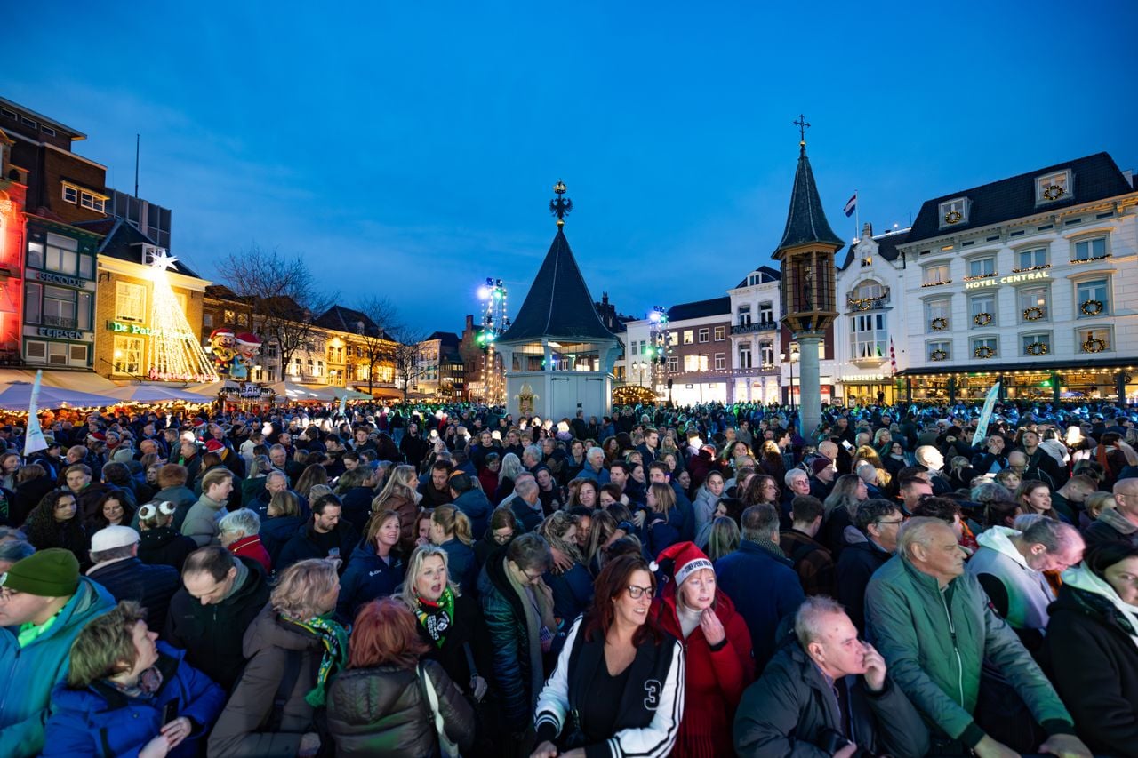 Drukte bij Serieus Request eerder deze week (foto: ANP).