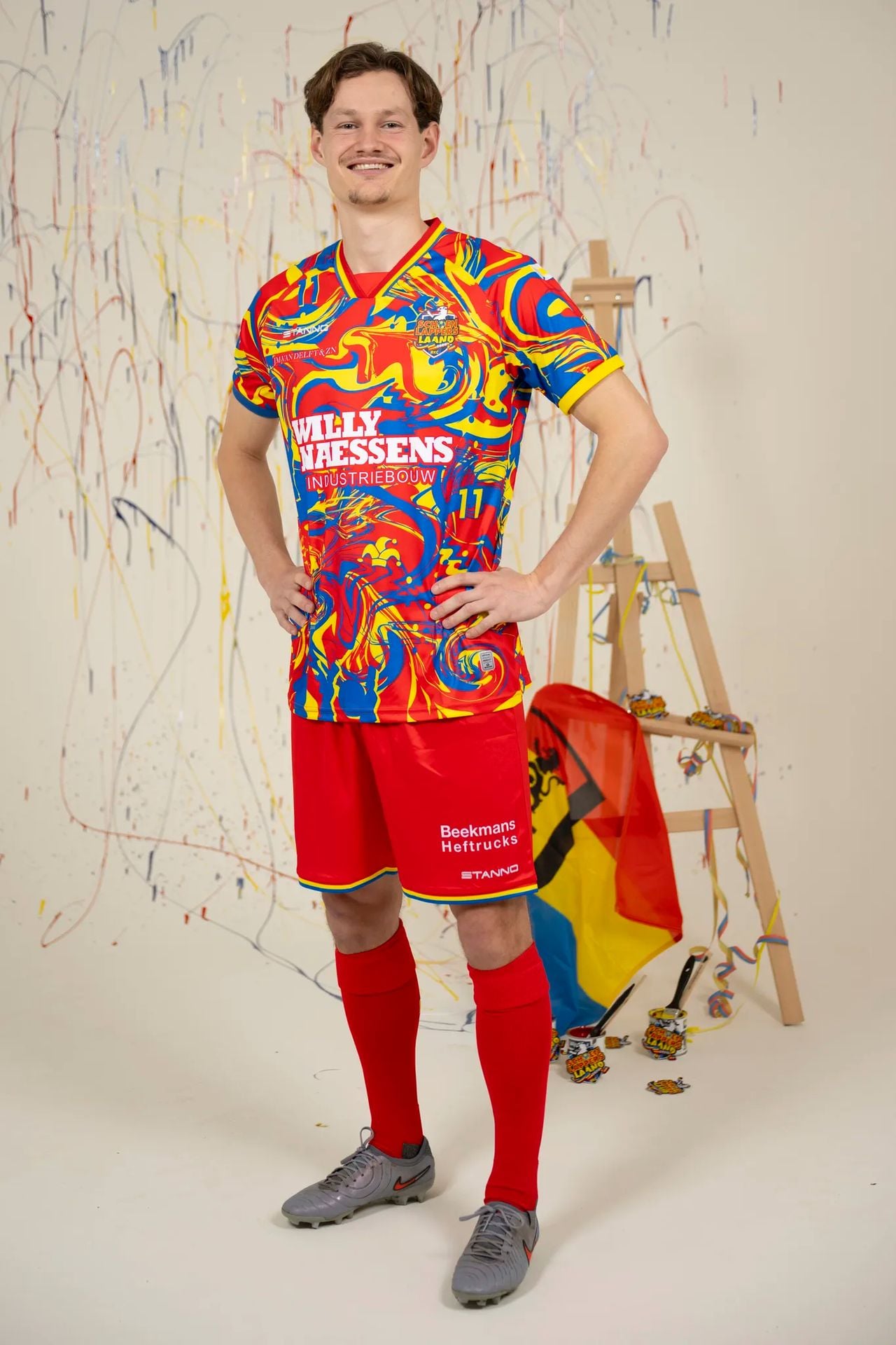 RKC is trots op het carnavalsshirt (foto: RKC Waalwijk).