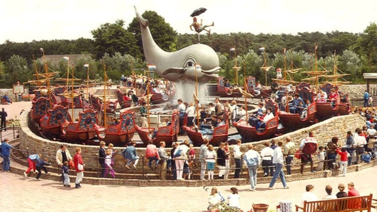 Al bij de opening in 1984 was Polka Marina een groot succes (foto: Efteling).