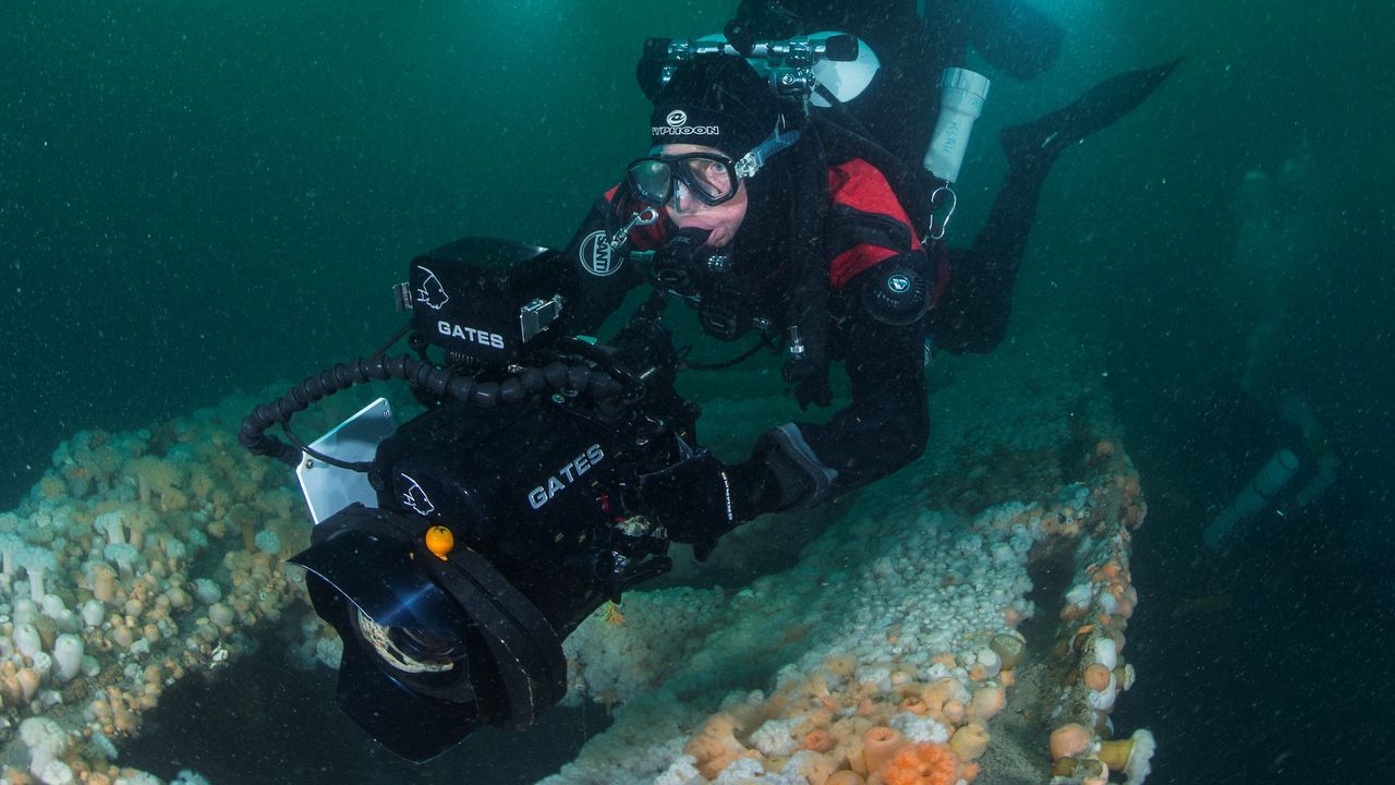 Het duikteam in actie (foto: Udo van Dongen).