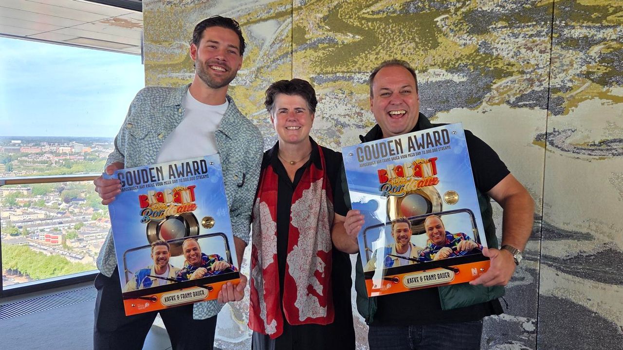 Kafke, Ina Adema en Frans Bauer (foto: Noël van Hooft).