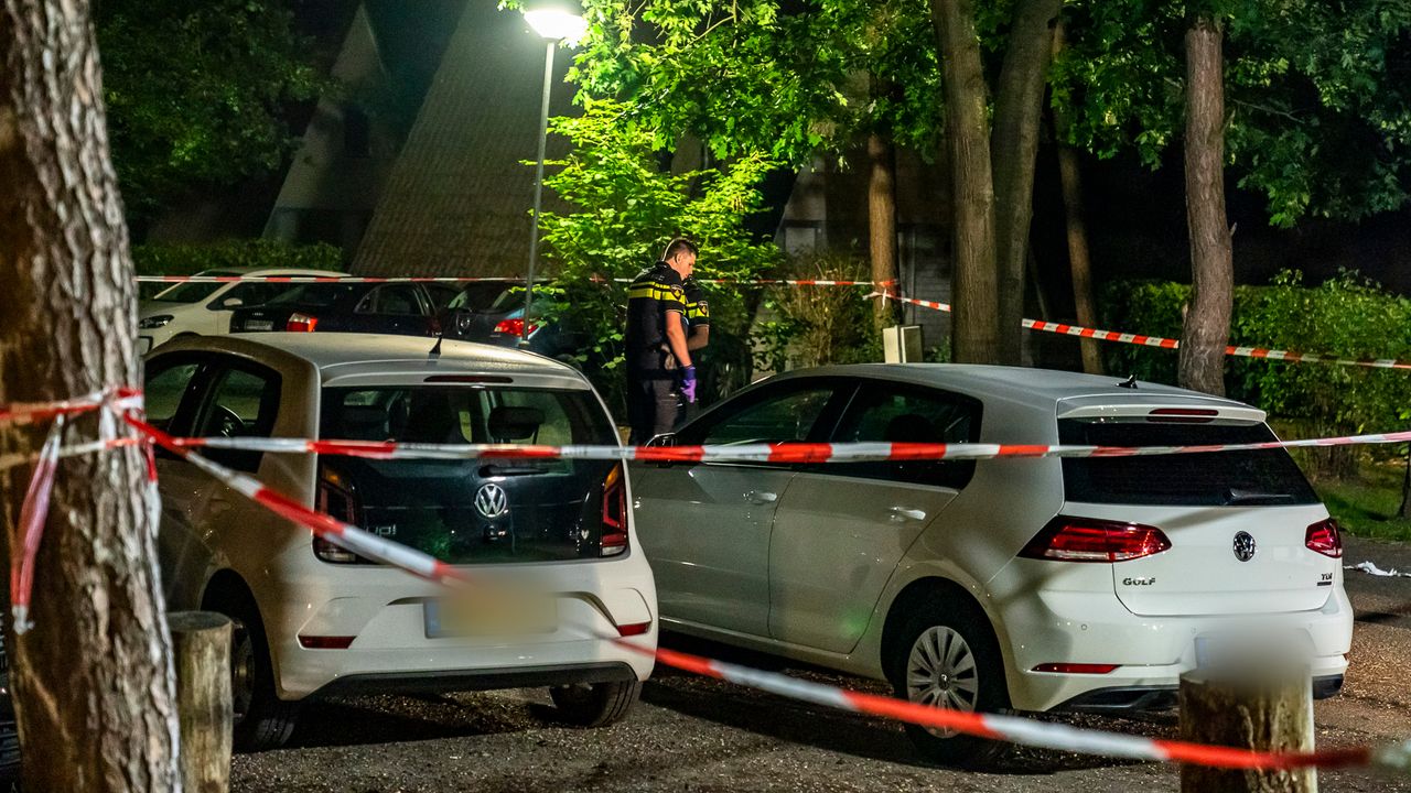 De steekpartij bij recreatiepark Katjeskelder in Oosterhout vond rond middernacht plaats (foto: Marcel van Dorst/SQ Vision).