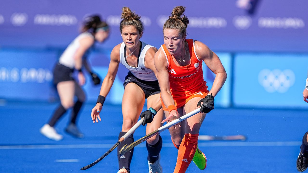 Marleen Jochems bij het Nederlands team (foto: Andre Weening/Orange Pictures).