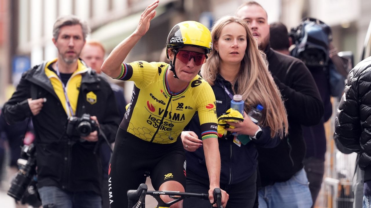 Marianne Vos in San Remo (Foto: ANP)