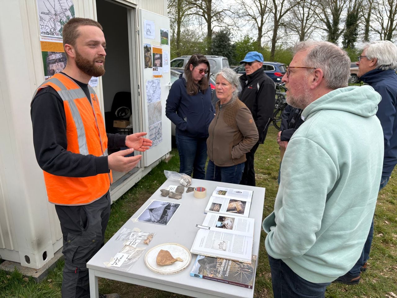 Opgravingen bij Westerhoven (foto: Wilco Zonneveld).