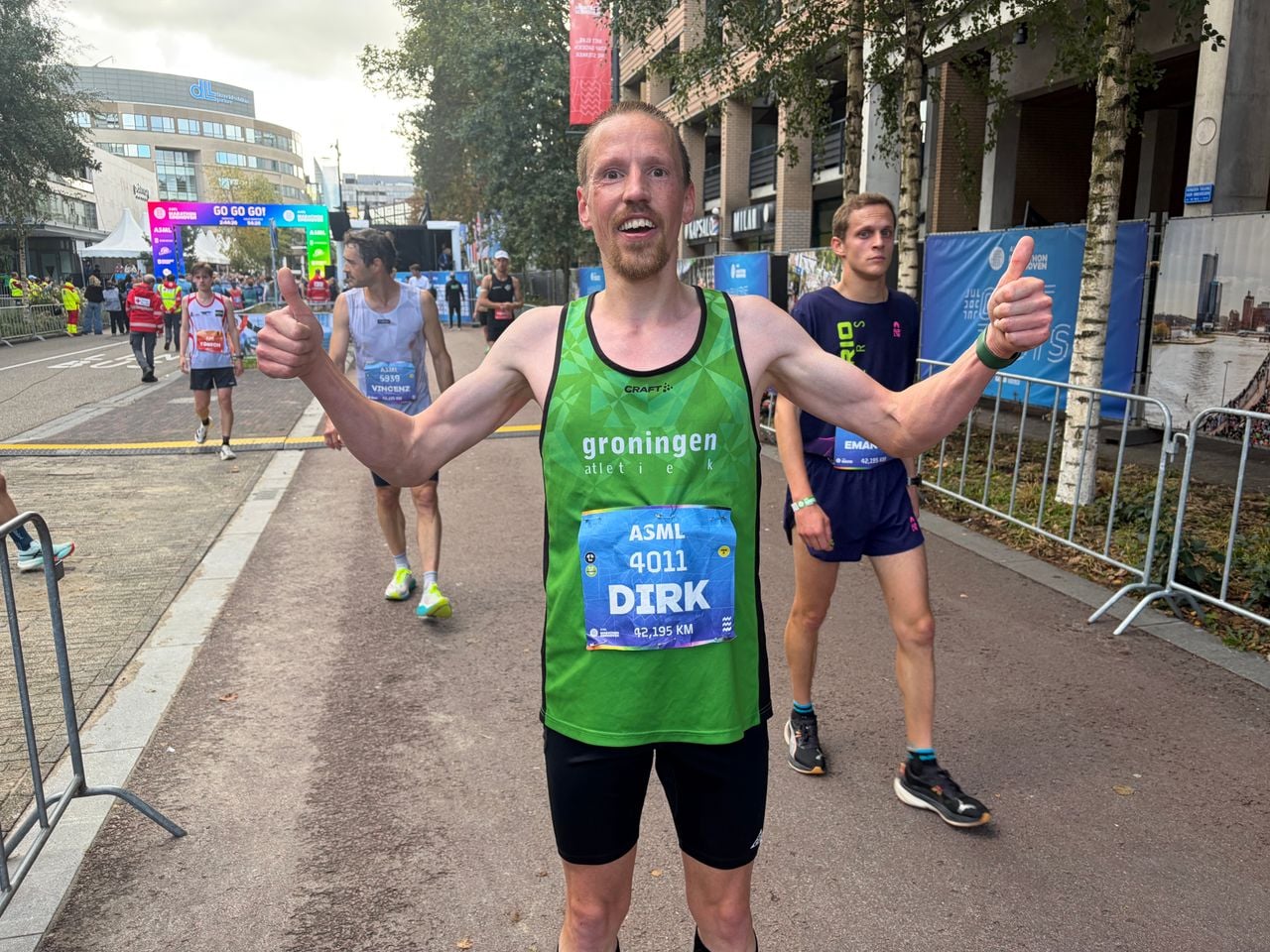 Dirk uit Groningen is binnen.