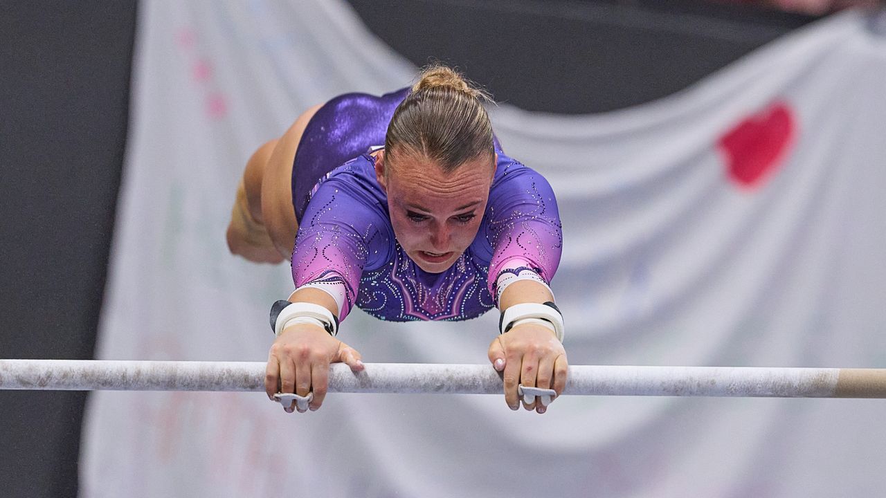 Tisha Volleman pakte goud op het NK. (Foto: Rob Pauel/Orange Pictures)