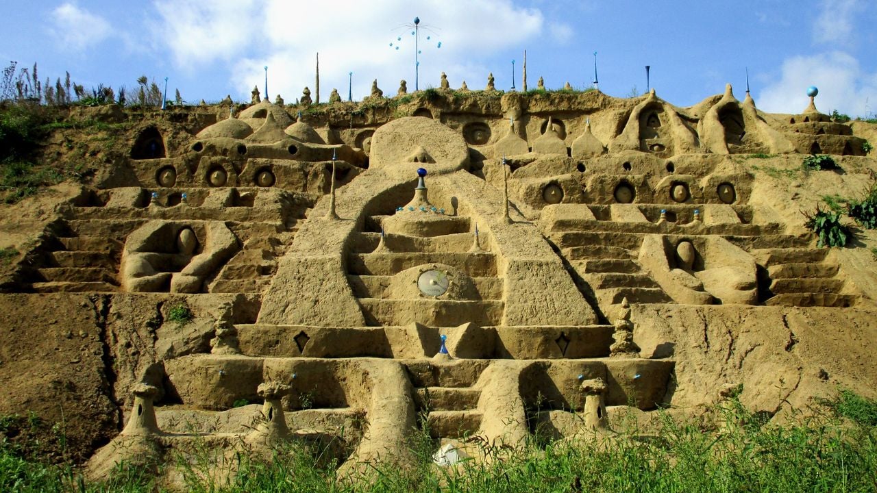 Een eerder kunstwerk van Hein (foto: Hein Aldenhoven).