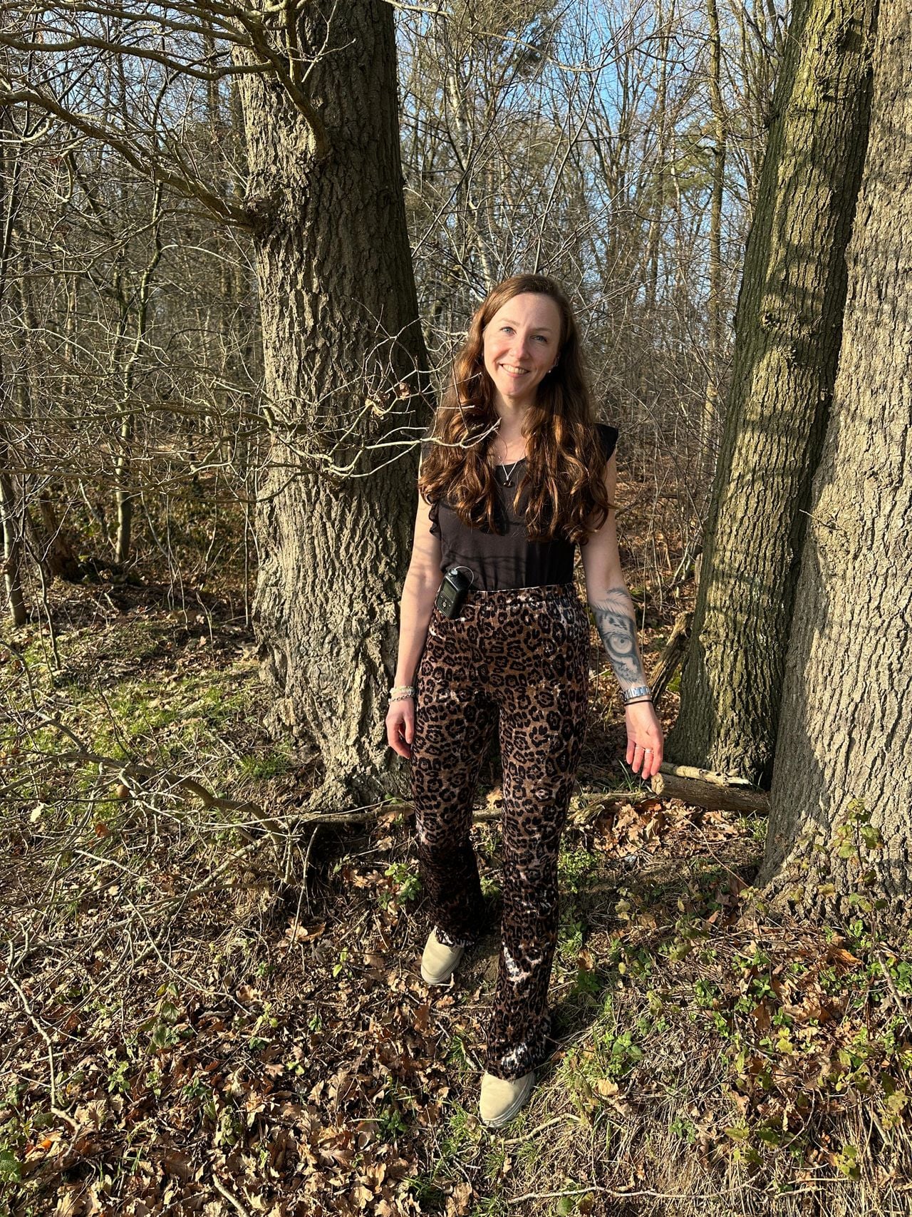 Vera en de tattoo op haar onderarm (privéfoto).