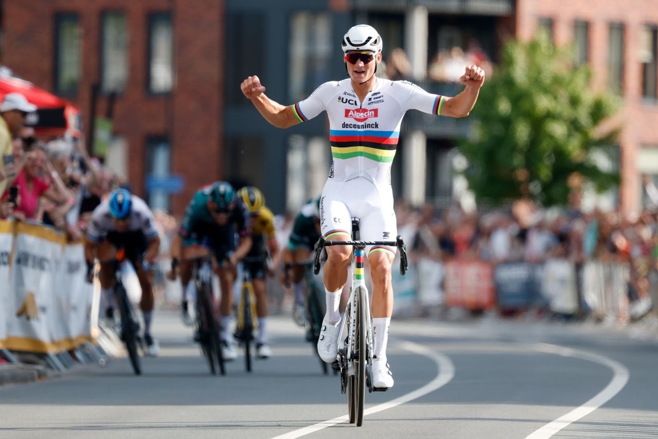 Mathieu van der Poel won in 2025 de Profwielerronde Etten-Leur (foto: ANP, Bas Czerwinski).