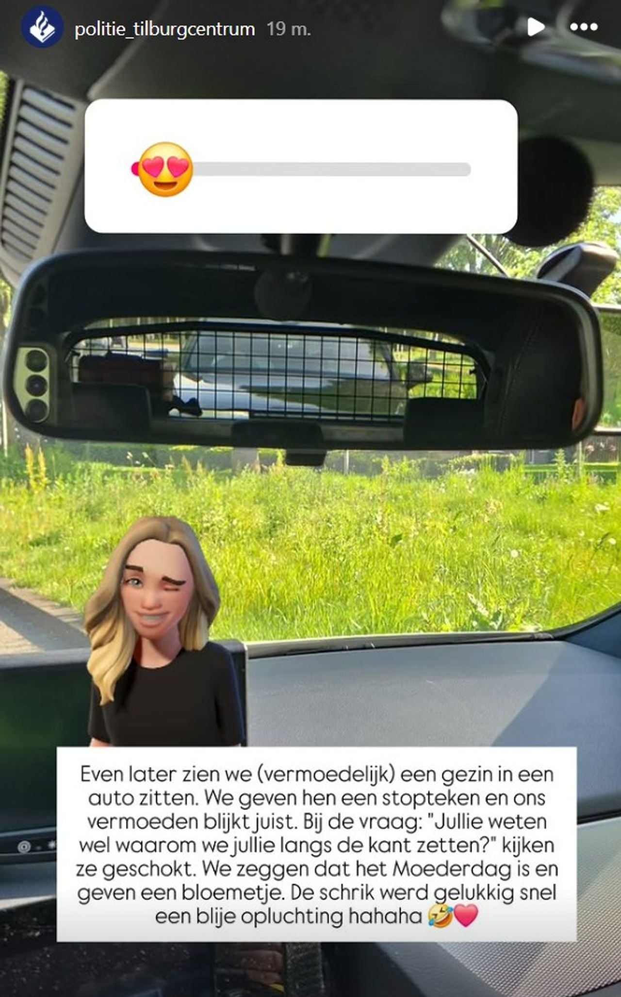 Foto: Instagram politie Tilburg Centrum.