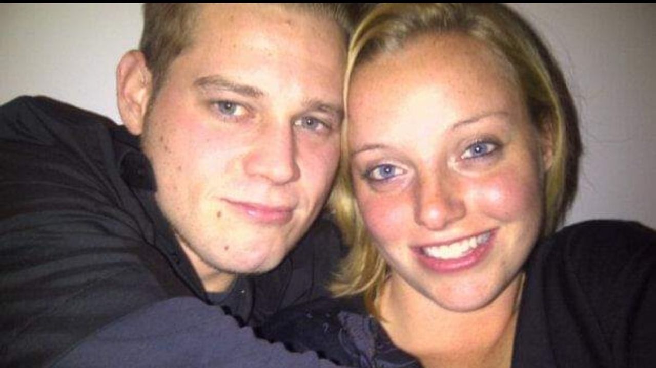 Wesley en Noëlle tien jaar geleden (foto: privé).