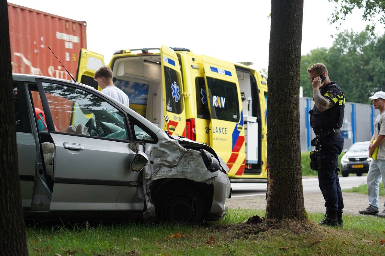 Politie en ambulance werden gealarmeerd (foto: Jeroen Stuve/Persbureau Heitink).