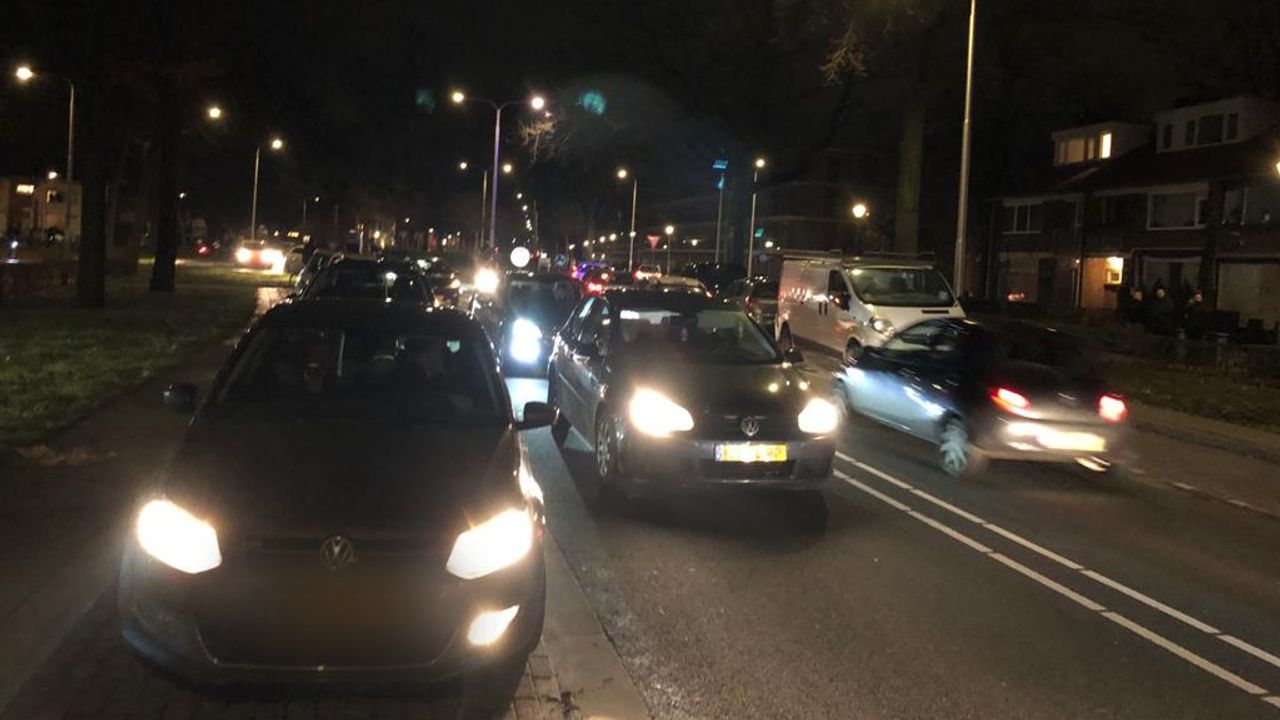 Het was druk in het Wandelbos.