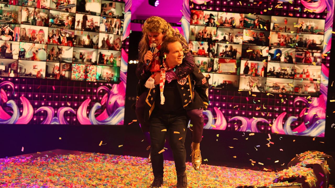 Johnny Purple met Jordy Graat