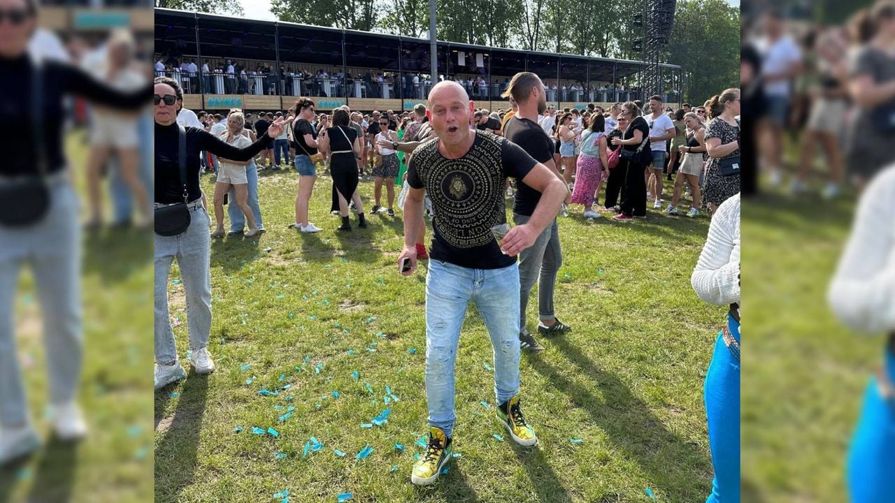 Eric op het festival Lake Dance (privéarchief).