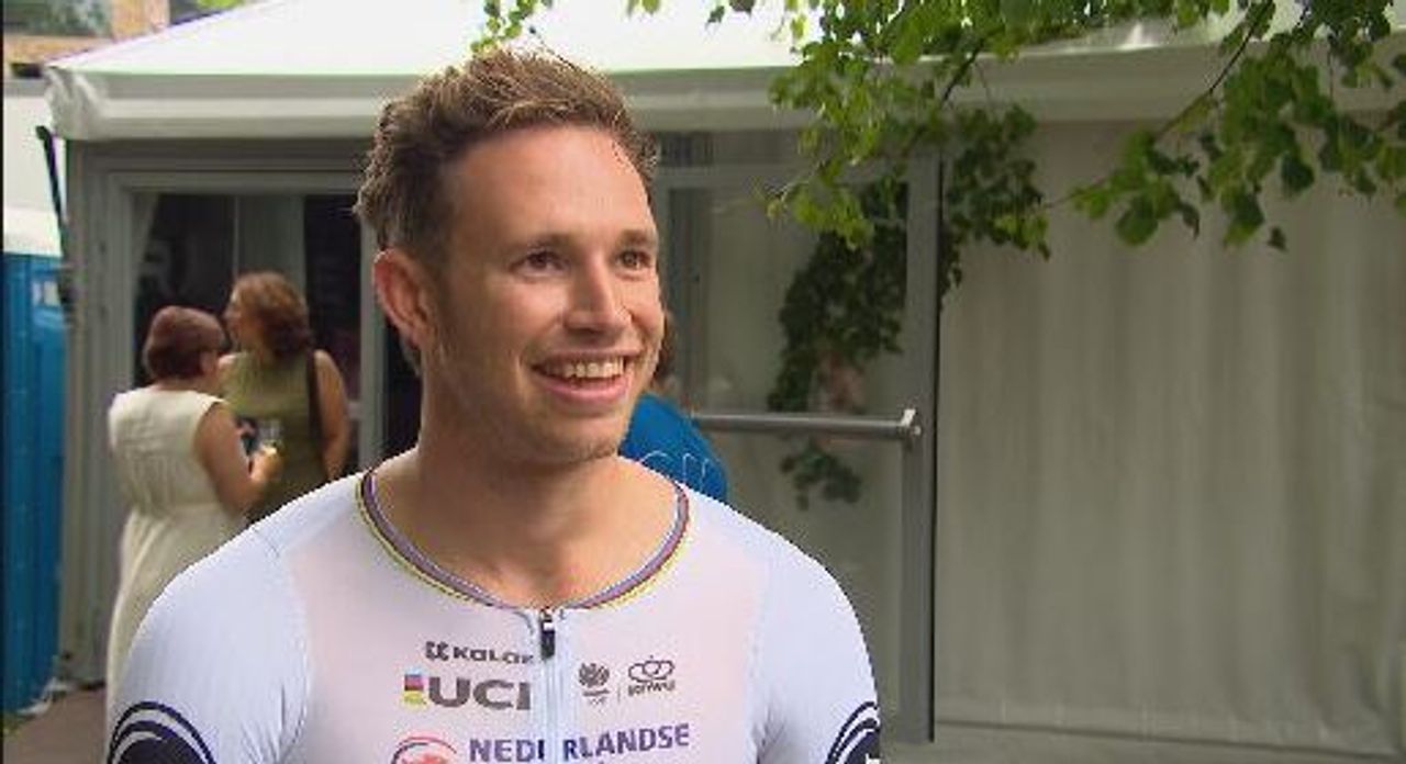 Harrie Lavreysen in Etten-Leur (foto: Leon Voskamp).