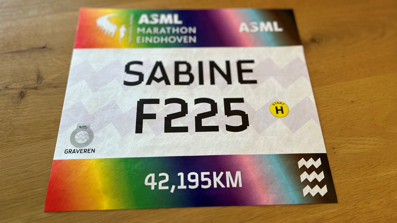 Het startbewijs ligt klaar (foto: Rogier van Son).