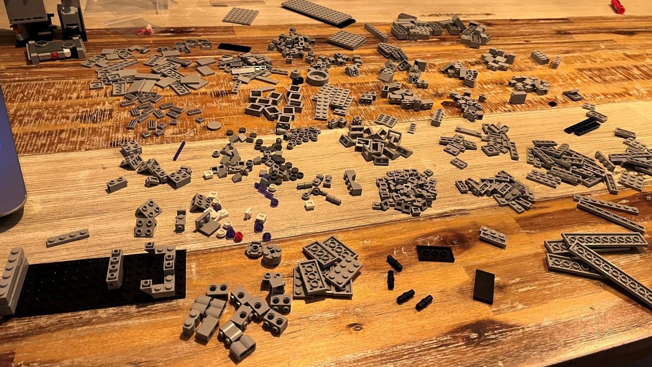 De LEGO-set bestaat uit 851 stukjes (foto: Rick Lenssen).