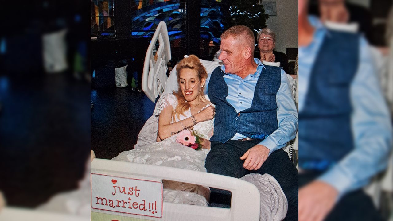 Lindy en haar grote liefde Manuel (privéarchief).