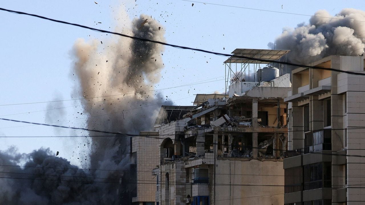 Aanvallen op de Libanese hoofdstad Beiroet - Reuters