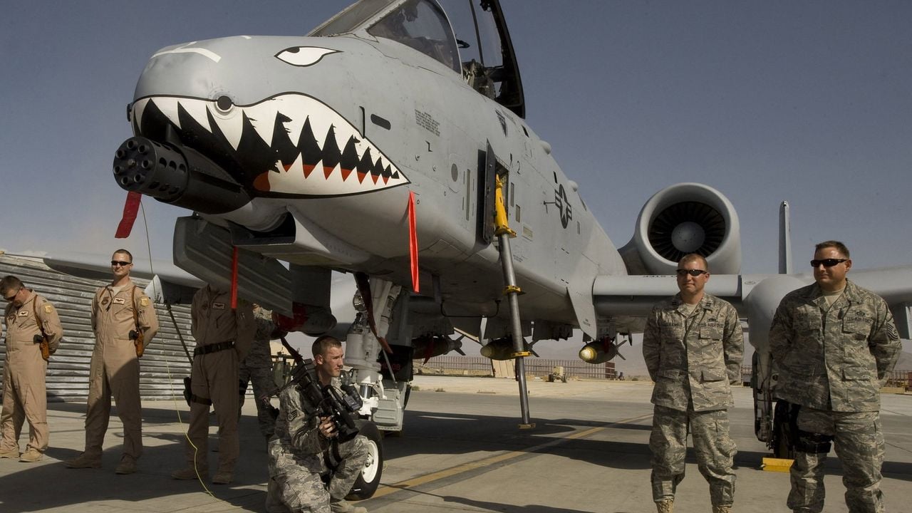 Een A-10 "Warthog" - AFP