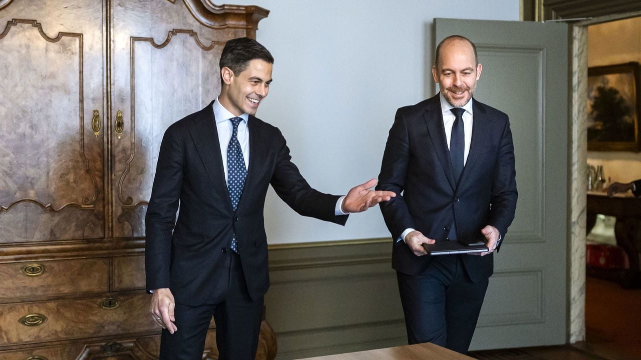 Bart van den Brink (CDA) bij Jetten - ANP