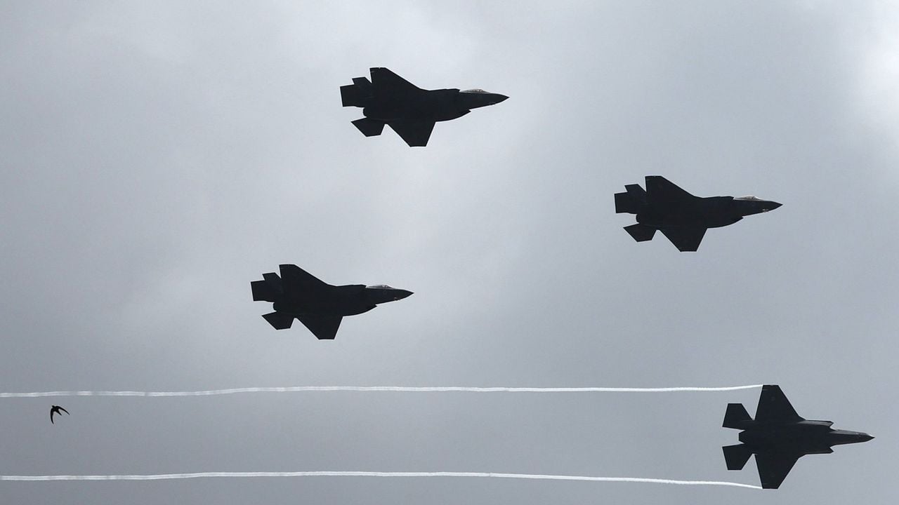 Israëlische F-35-gevechtsvliegtuigen - EPA