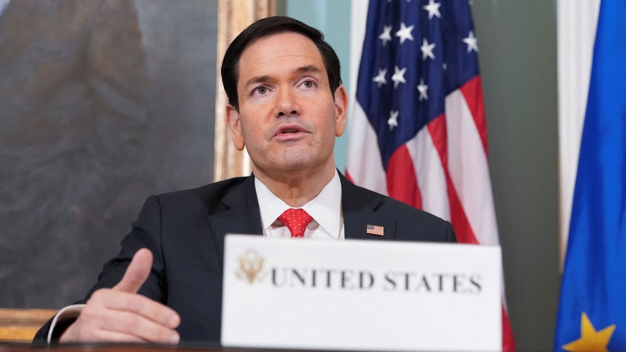 De Amerikaanse minister van Buitenlandse Zaken Marco Rubio - Reuters