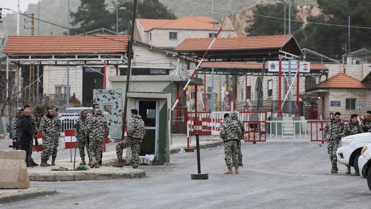 Een grensovergang tussen Syrië en de Bekavallei in het oosten van Libanon (foto ter illustratie) - AFP