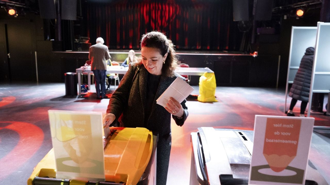 De Amsterdamse burgemeester Femke Halsema in de Melkweg - ANP