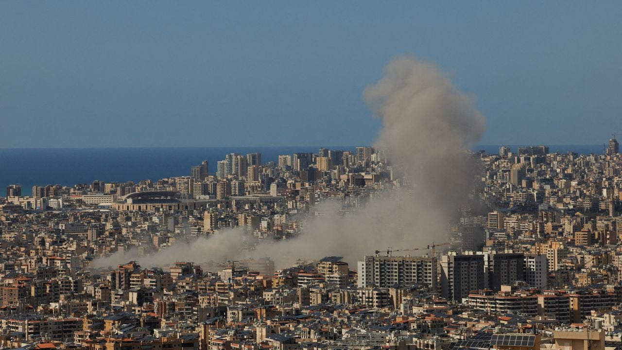 Aanvallen op de Libanese hoofdstad Beiroet - Reuters