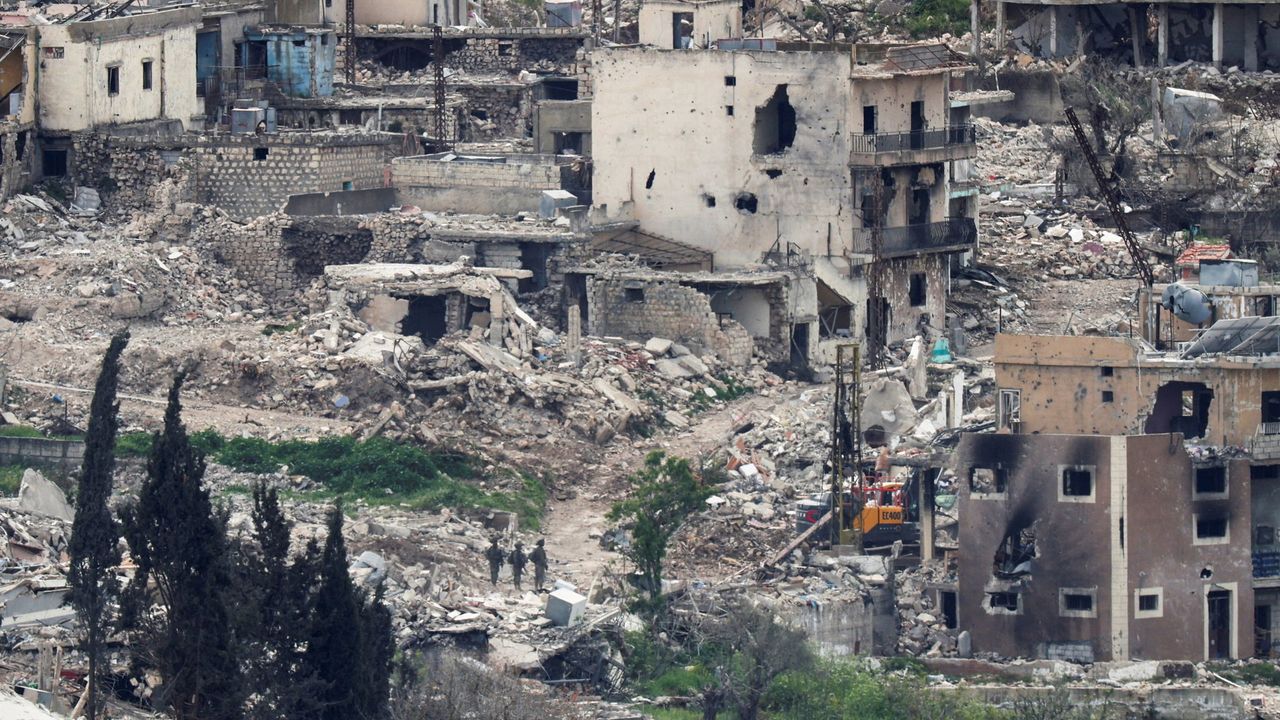 Israëlische militairen in Zuid-Libanon - Reuters