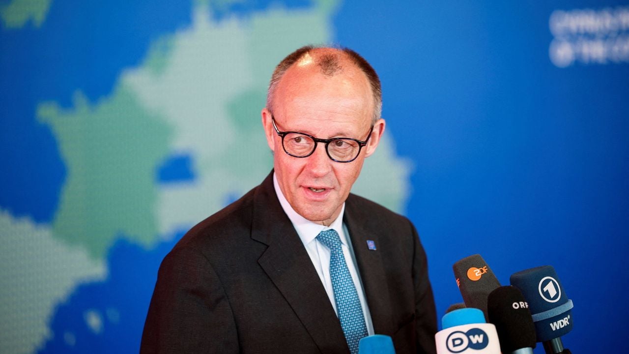 De Duitse bondskanselier Merz - Reuters