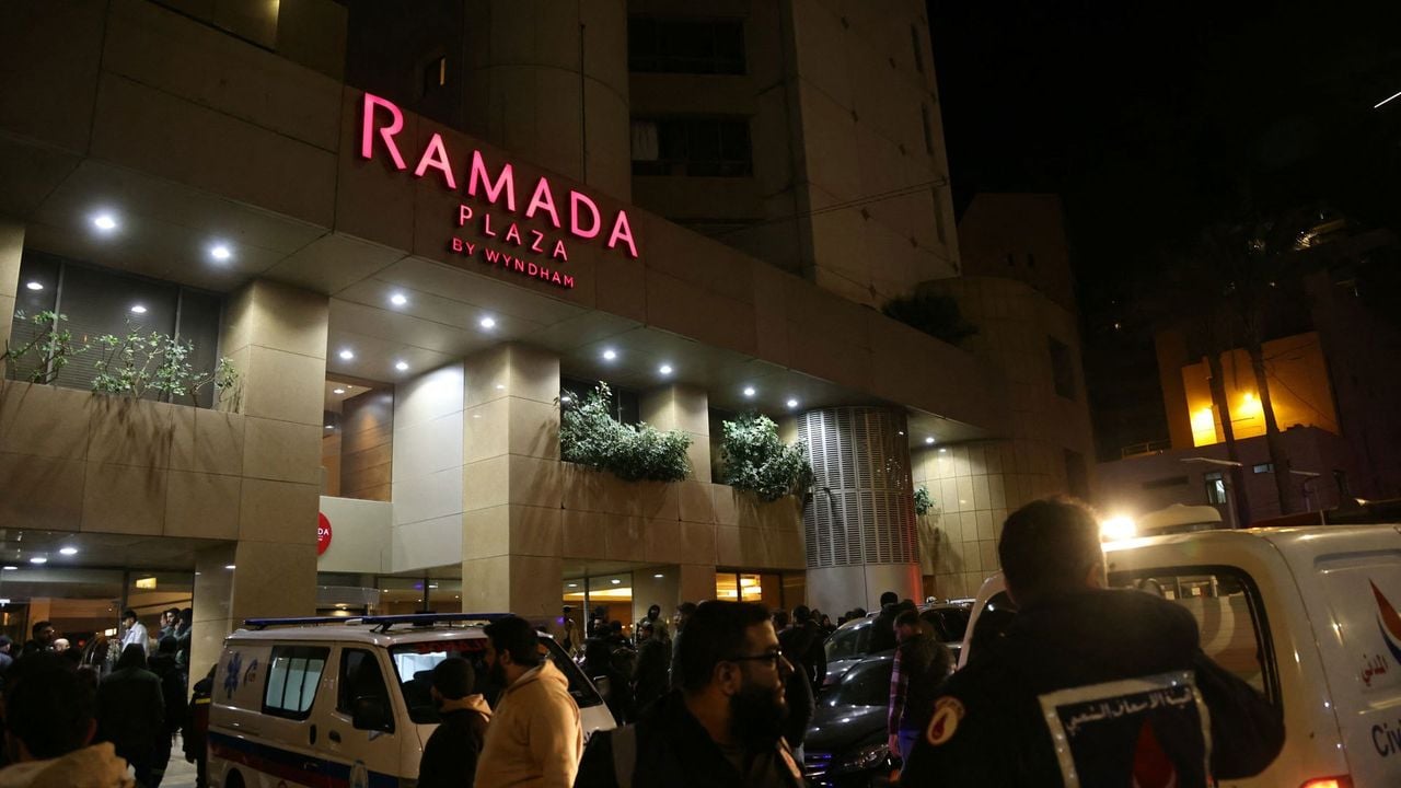 Hulpdiensten voor het Ramada-hotel - AFP