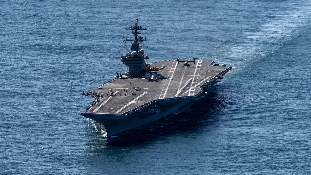 Amerikaans vliegdekschip USS George H.W. Bush - AFP