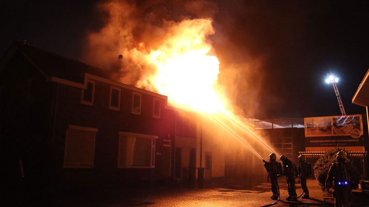 De brand in Hillegom - Flashlight Fotografie