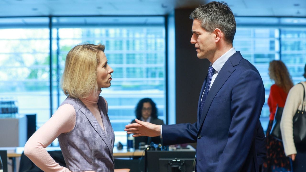 Buitenlandchef van de EU Kallas en minister Berendsen van Buitenlandse Zaken - EPA