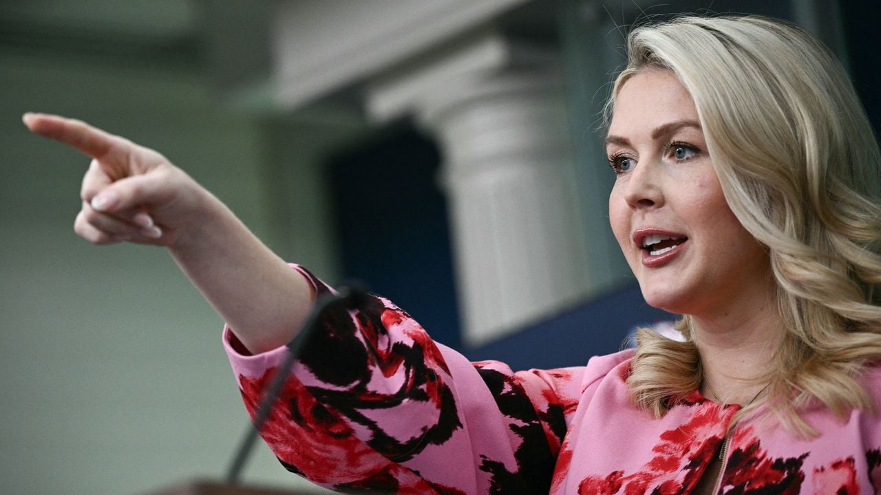 Witte Huis-woordvoerder Karoline Leavitt - AFP