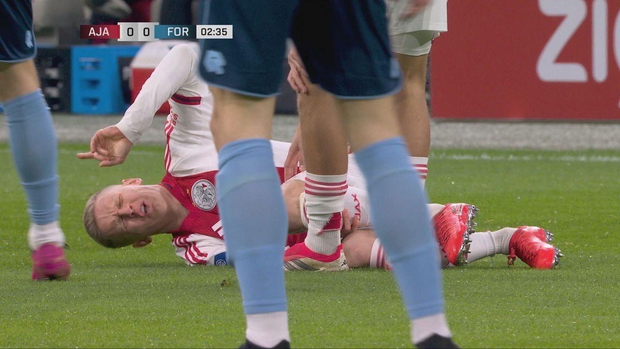 Zintsjenko lijdt pijn - NOS