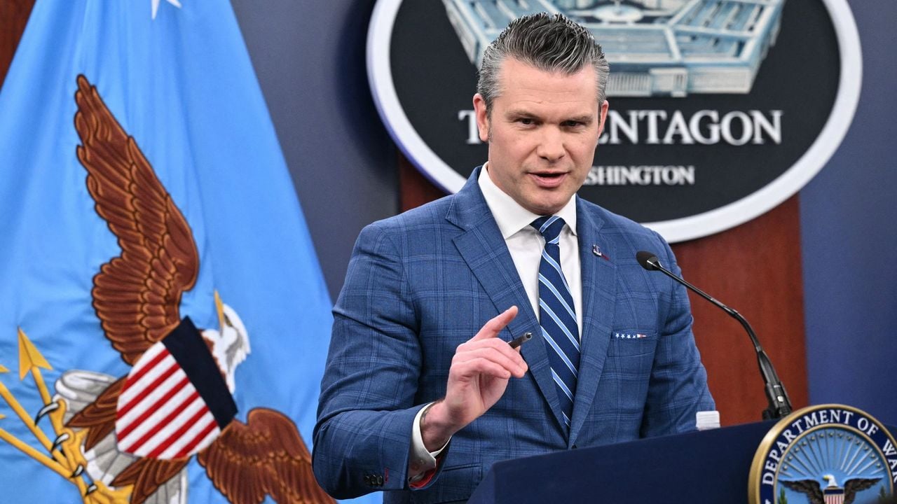 Defensieminister Hegseth - AFP