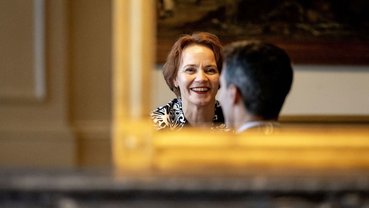 VVD-staatssecretaris Judith Tielen op gesprek met formateur Jetten - ANP