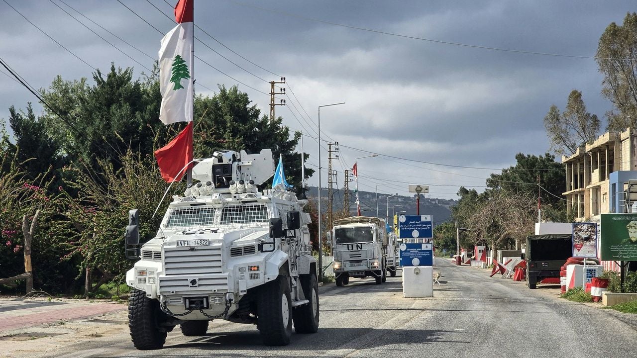 Een konvooi van Unifil (illustratief) - AFP