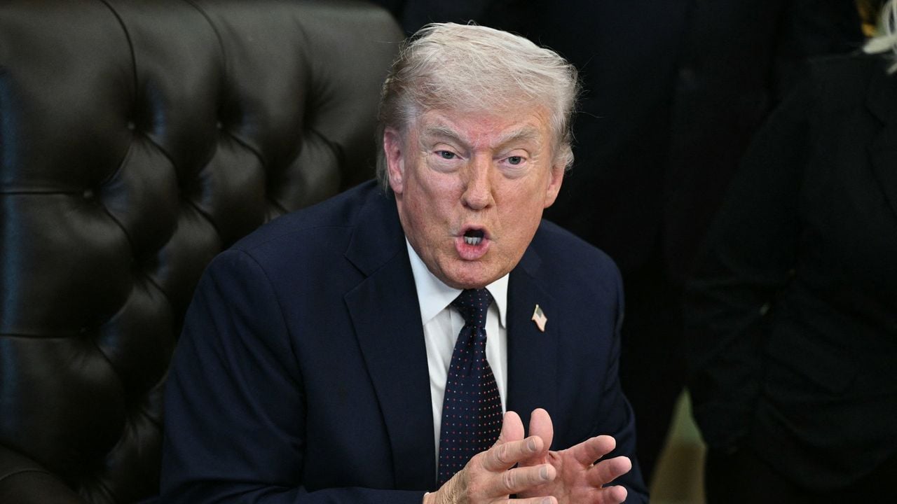 President Donald Trump van de VS - AFP