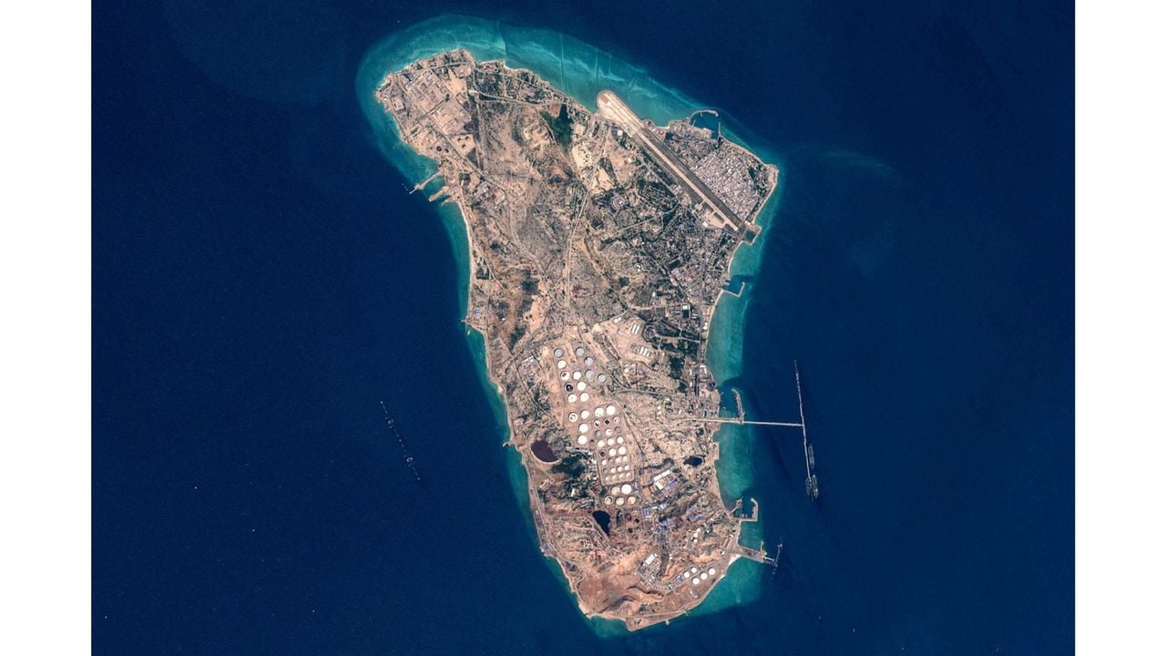 Kharg is voor Iran van levensbelang voor de export van olie - AFP